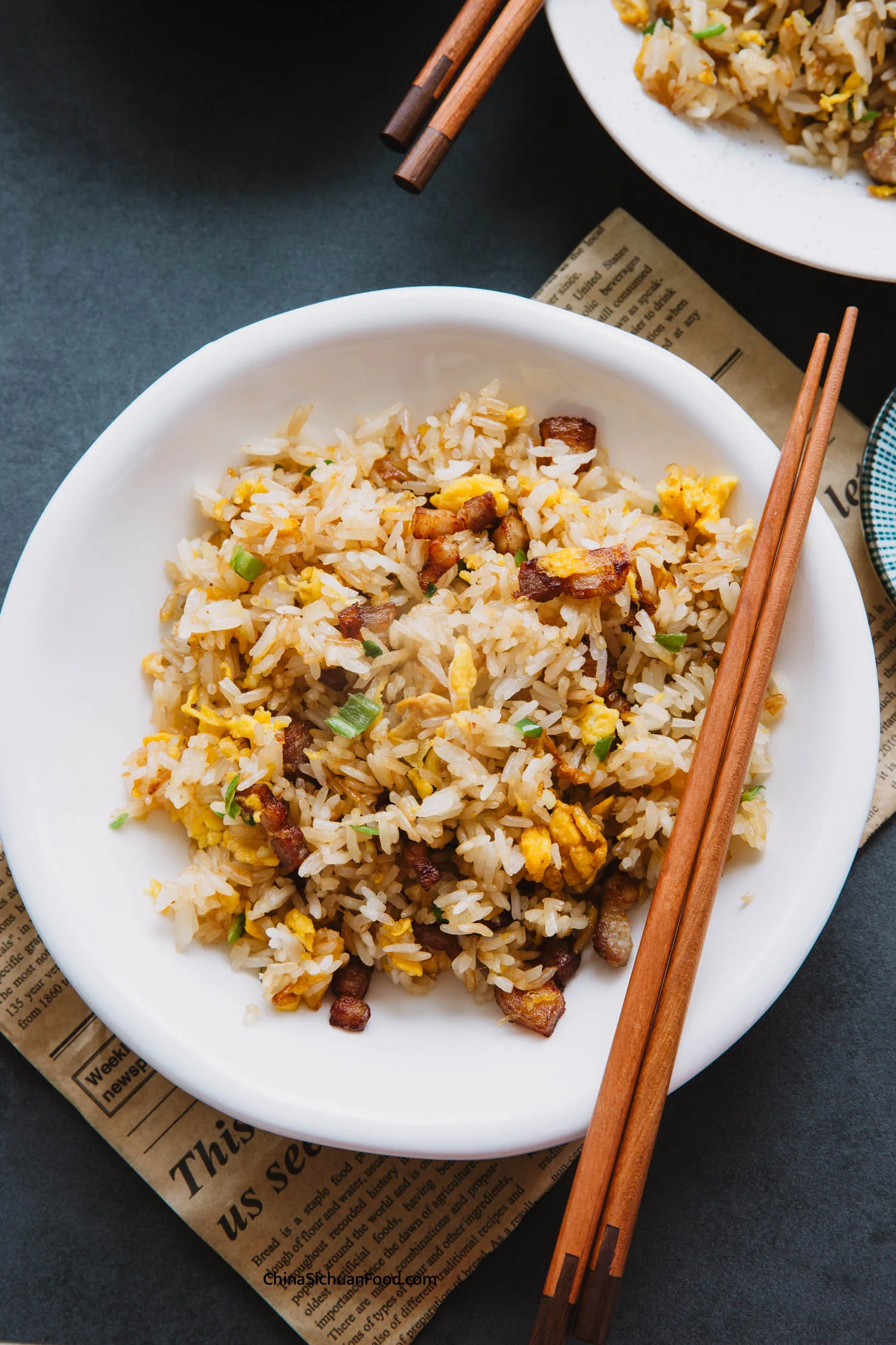 pork belly fried rice|chinasichuanfood.com