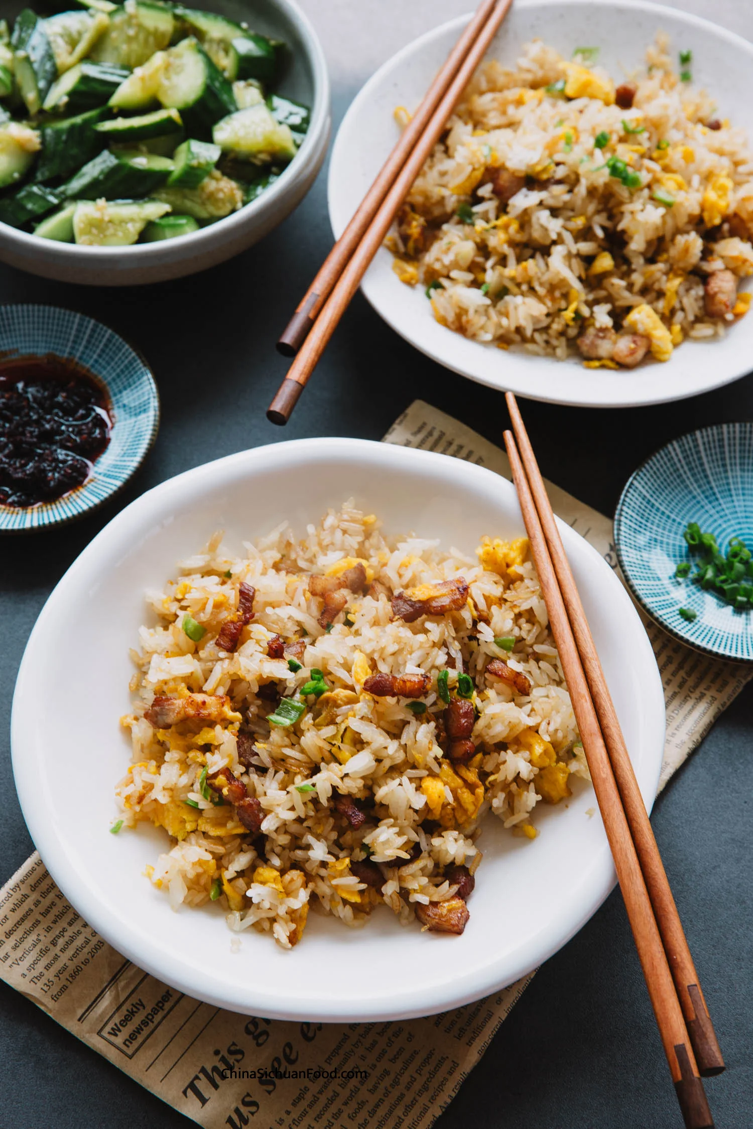 pork belly fried rice|chinasichuanfood.com