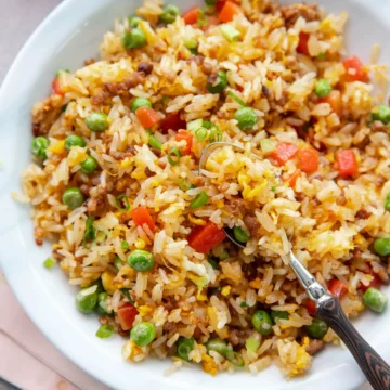 Pork Fried Rice|China sichuan food