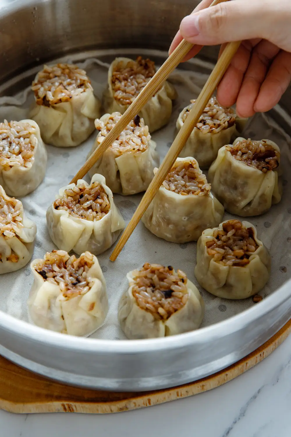 Shiitake Mushroom Shumai|chinasichuanfood