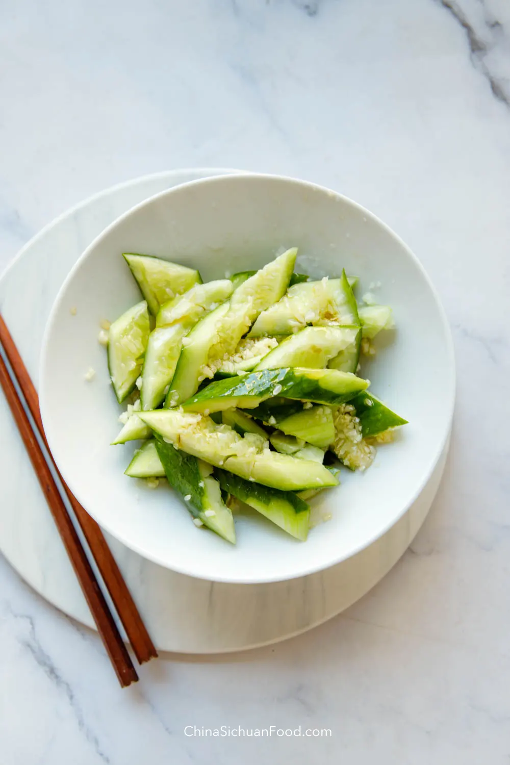 Chinese cucumber salad|chinasichuanfood.com