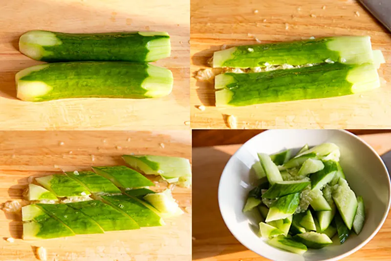 Chinese cucumber salad|chinasichuanfood.com