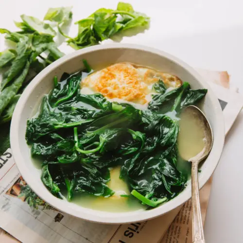 snow pea leaf soup | chinasichuanfood.com