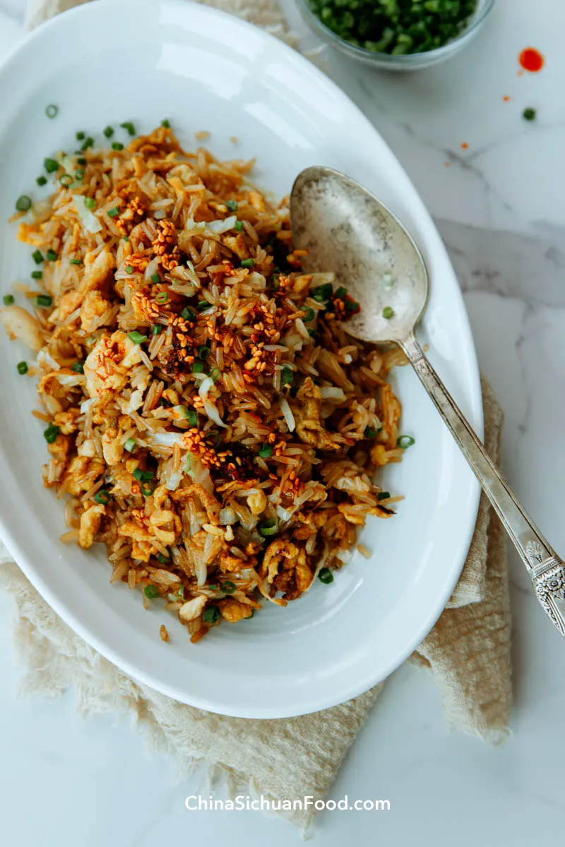 soy sauce fried rice |chinasichuanfood.com