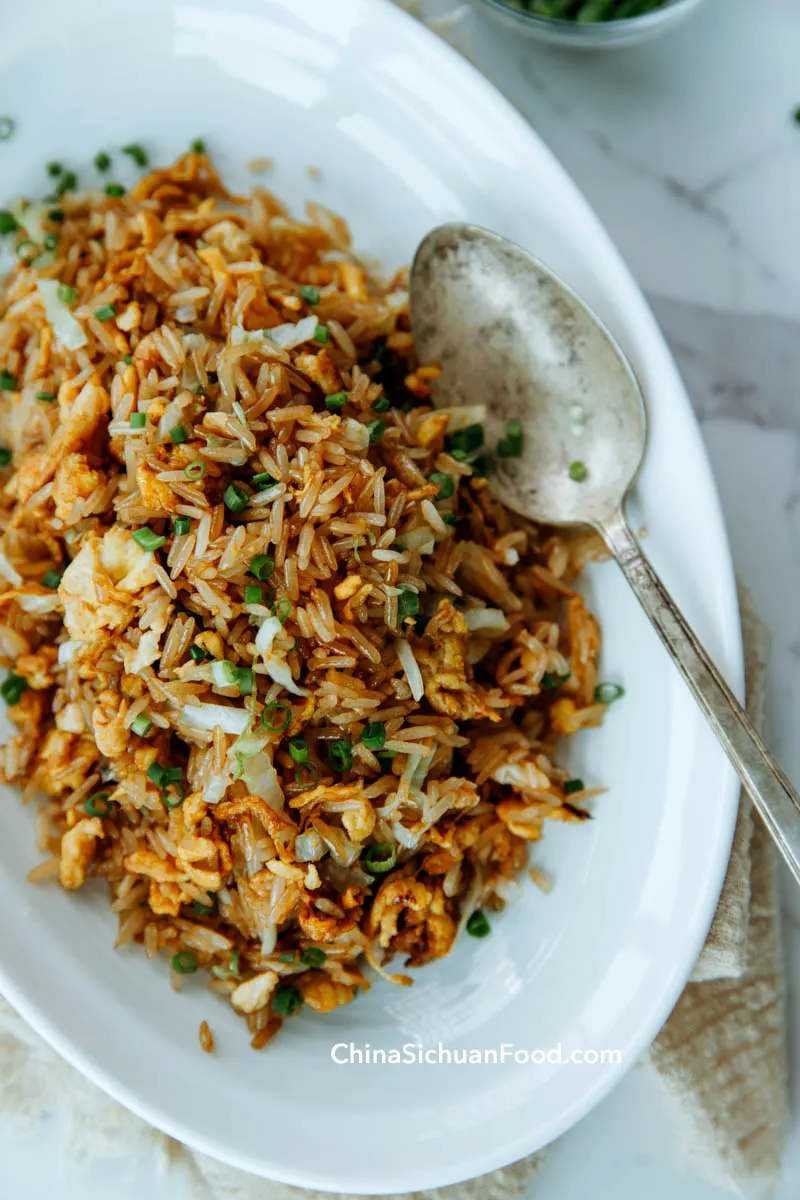 soy sauce fried rice |chinasichuanfood.com