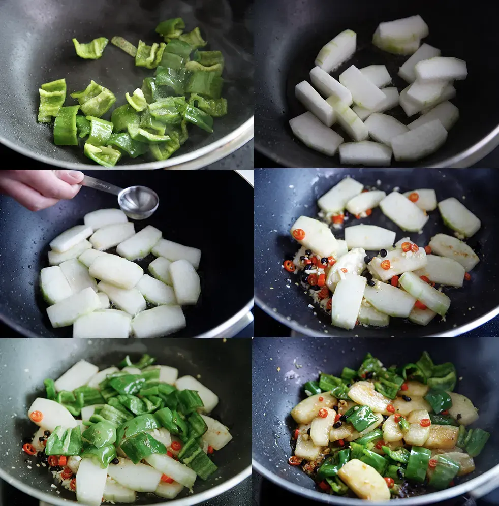 winter melon stir fry|chinasichuanfood.com